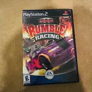 Playstation 2 PS2 Rumble Racing EA Games Video Game includes Manual & Case